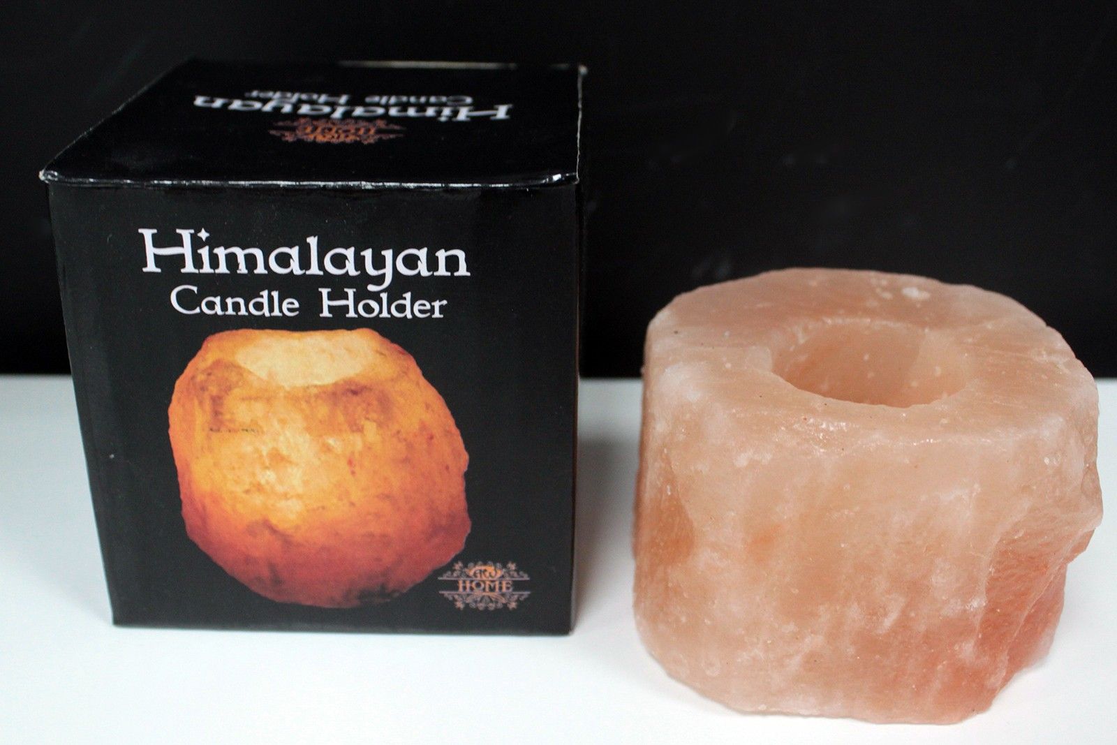 bougeoir sel himalaya packaging boîte cadeau bien-être