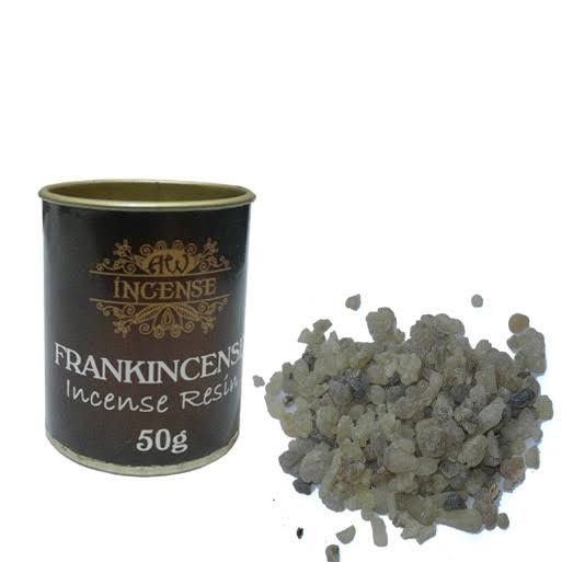 Grains de résine oliban avec pot 50g pour encens sur charbon et purification énergétique