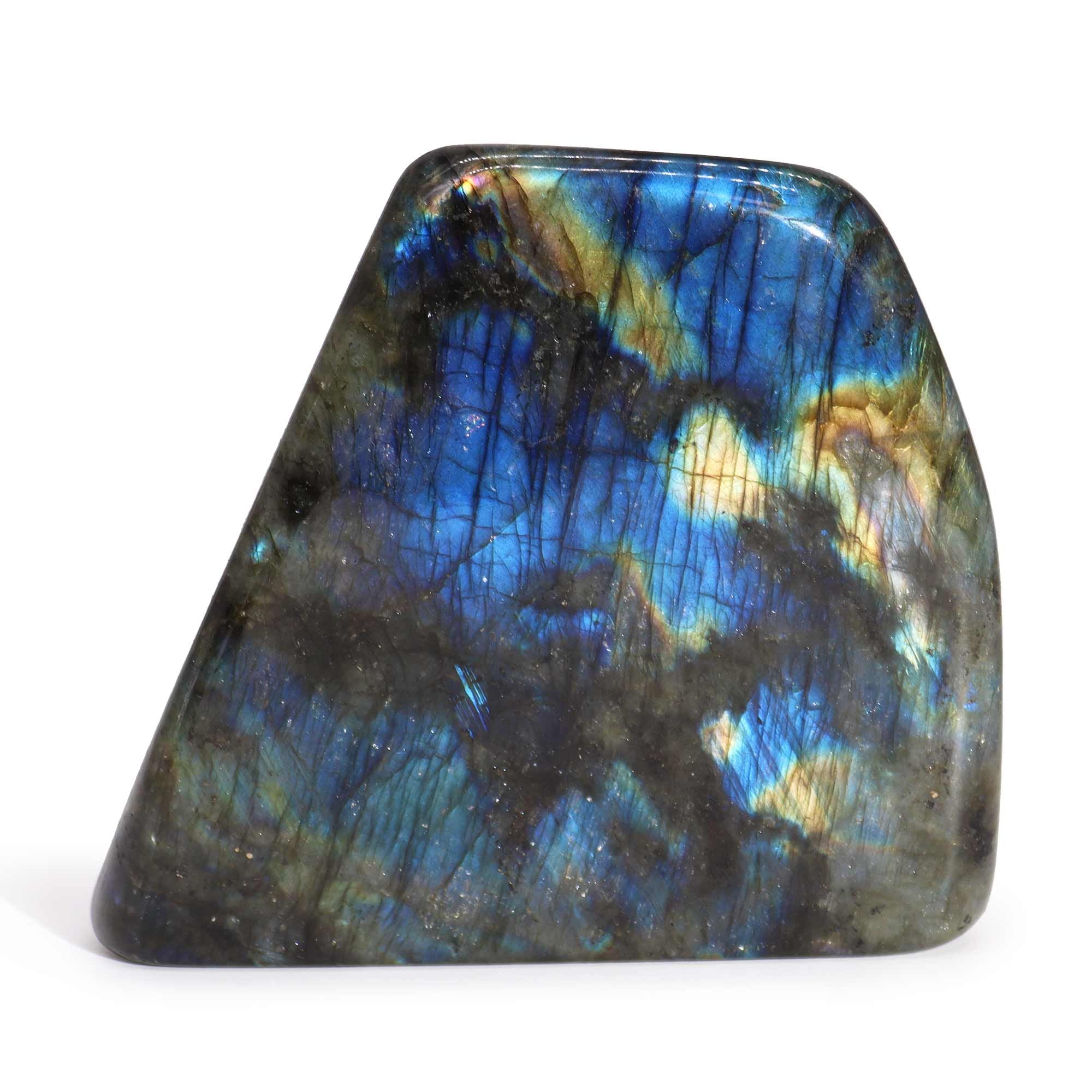 Pierre de Labradorite de Madagascar | Décoration Naturelle & Sérénité