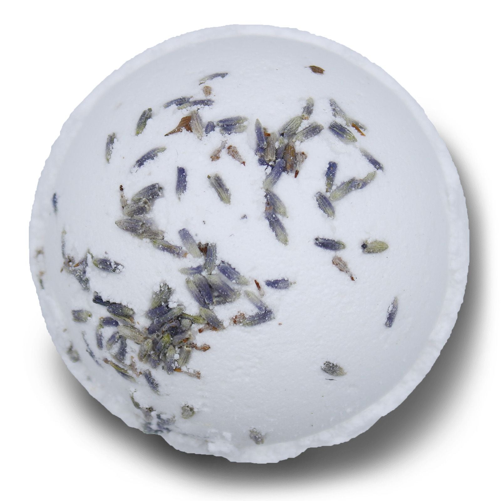 Bombe de bain relaxante au sel de l’Himalaya avec lavande pour detendre le corps et favoriser le sommeil