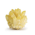 cluster quartz ghost jaune naturel pierre énergétique décoration