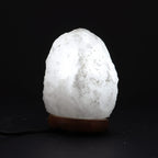 lampe sel cristal allumée lumière douce ambiance relaxante