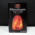 lampe sel himalaya allumée lumière orange ambiance relaxante décoration zen