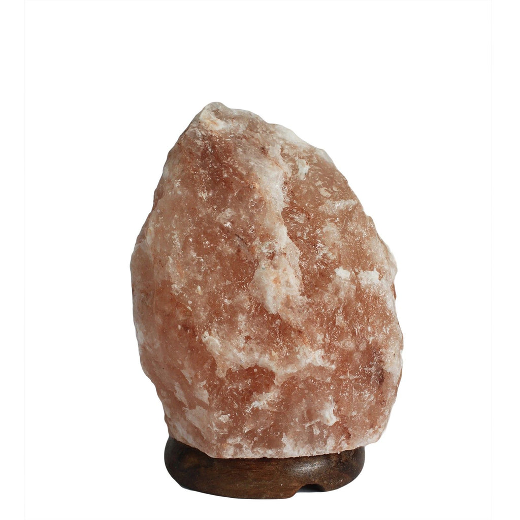 lampe de sel himalaya naturelle pierre brute 1,5 à 2kg lumière chaude ambiance zen