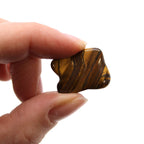 Pierres Roulées Œil de Tigre Doré | Lot de 24 pierres naturelles zen