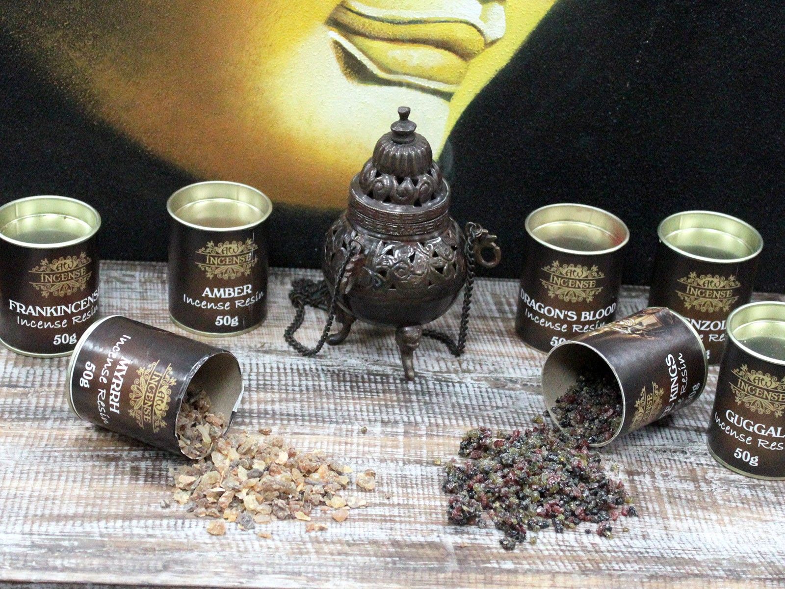 Natural Resin Incense 50 g | Amber