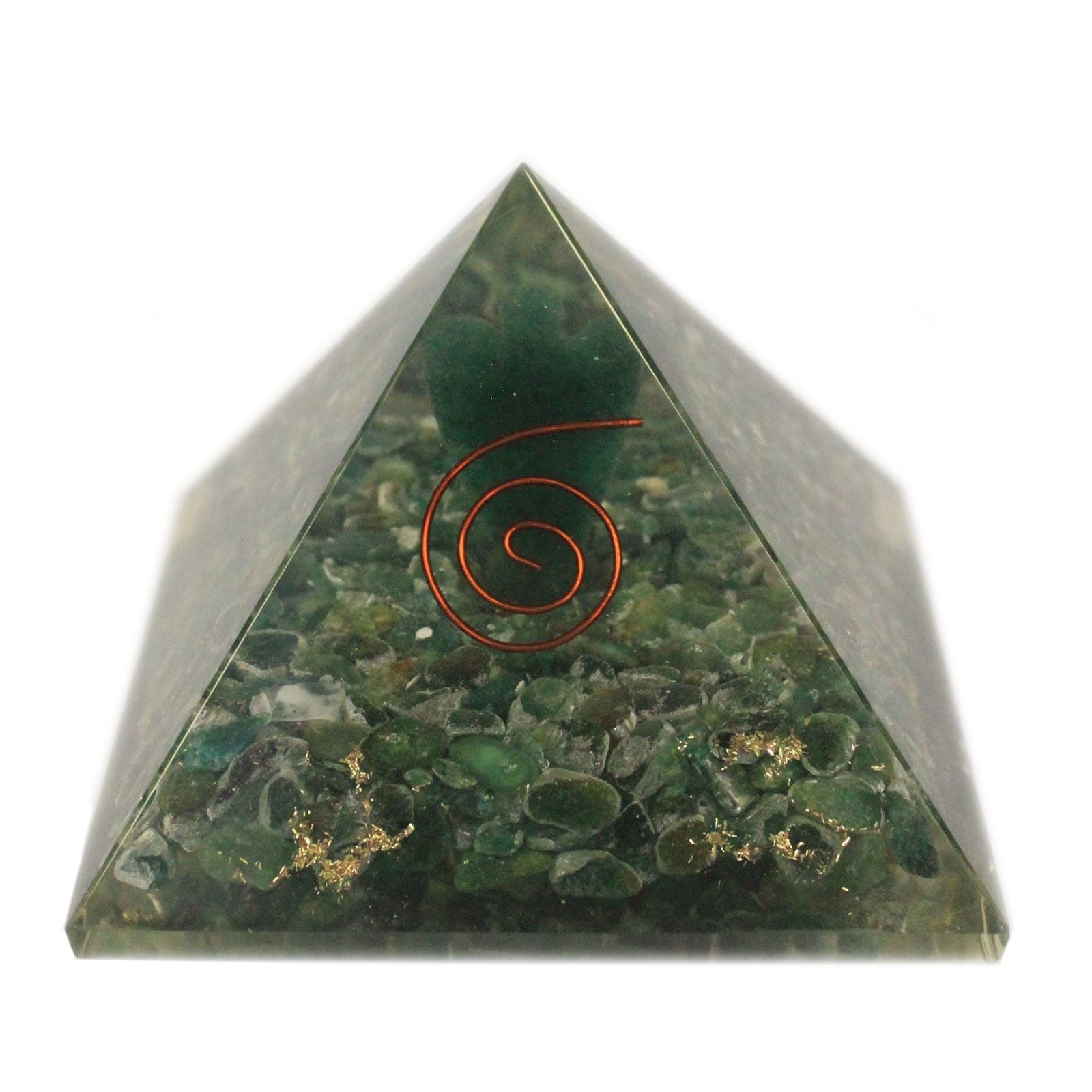 Orgonite Pyramid Angel | Protection & Serenity