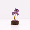 Arbre de Pierres Améthyste | Décoration Zen sur Socle en Bois