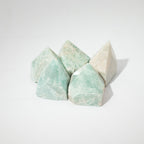 Pointes d'Amazonite Inde | Lot de 5-6 Pierres Naturelles