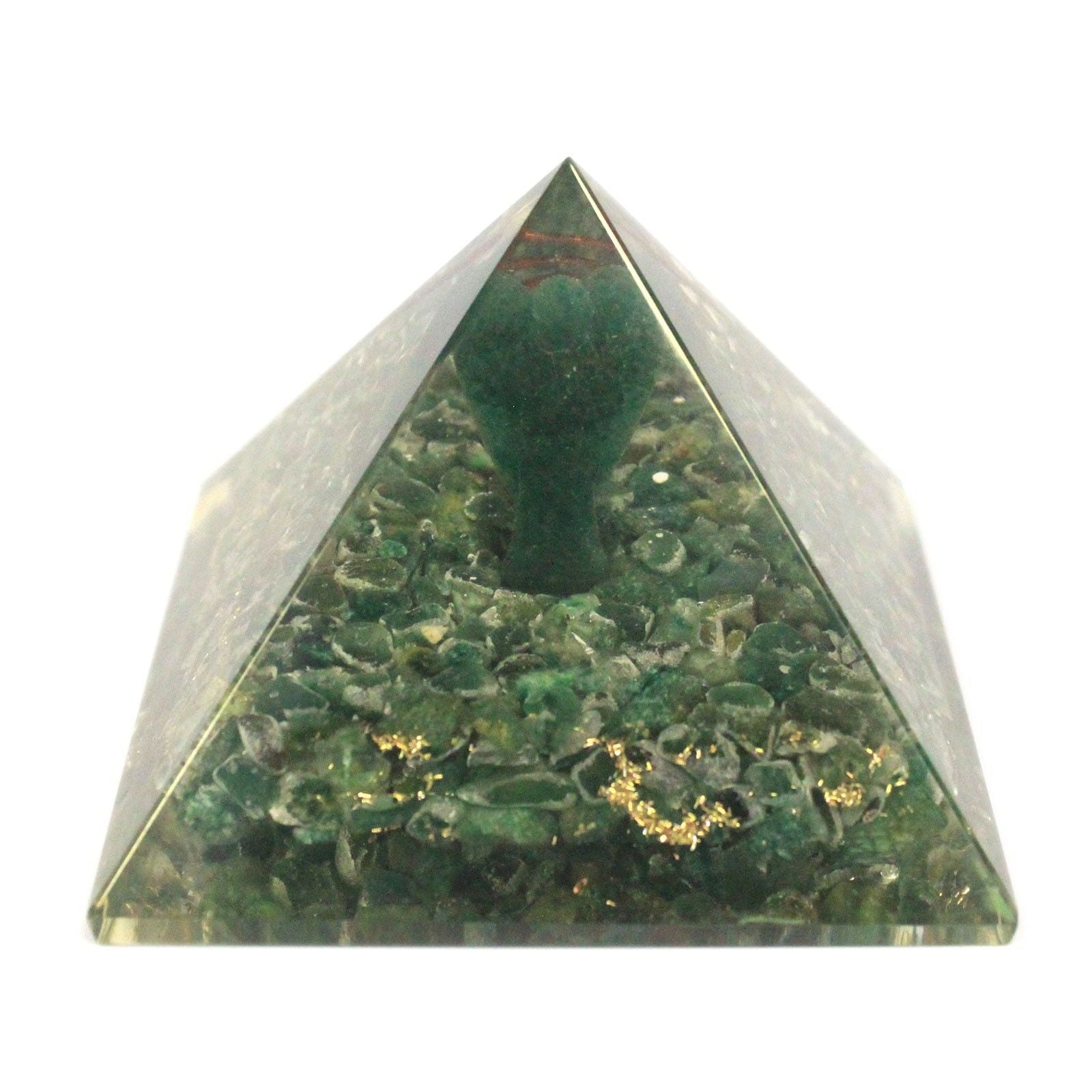 Orgonite Pyramid Angel | Protection & Serenity