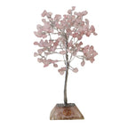 Arbre de Pierres Quartz Rose & Orgonite | Décoration Zen 160 Pierres