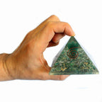 Orgonite Pyramid Angel | Protection & Serenity