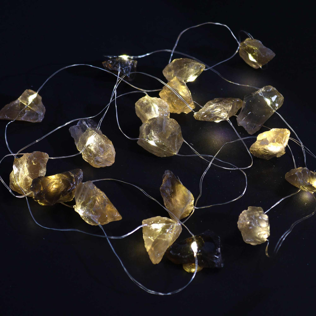 Guirlande Lumineuse Citrine | Décoration Cocooning Naturelle
