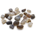 Pierres Roulées Agate Grise du Botswana | Lot de 24 Pierres Naturelles