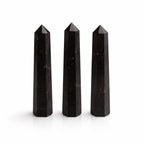 Obélisque Tourmaline Noire Six Faces | Décoration Zen & Ancrage Naturel