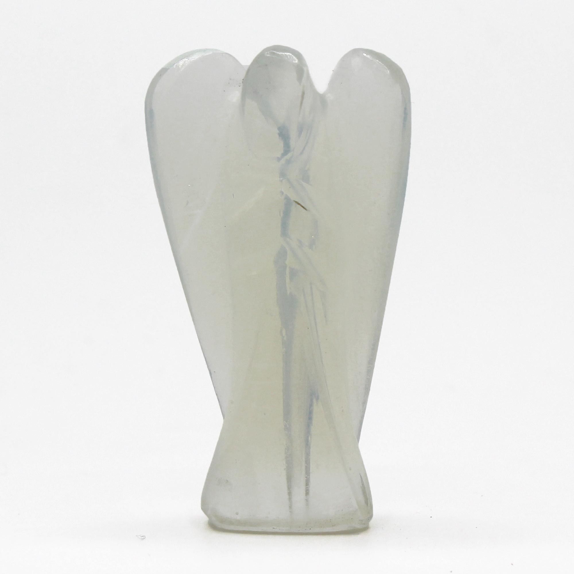 Ange en Opalite sculpté main | Décoration apaisante et sérénité
