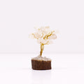Arbre de Pierres Quartz Cristal Mini | Décoration Zen sur Socle Bois