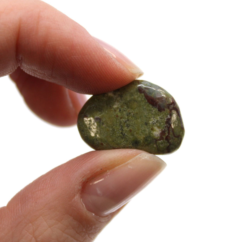 Pierres Roulées Dragon Stone Africaines | Lot de 24 Petites Pierres Naturelles
