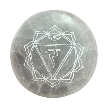 Plaques de Rechargement Sélénier | Set 7 Chakras Naturels
