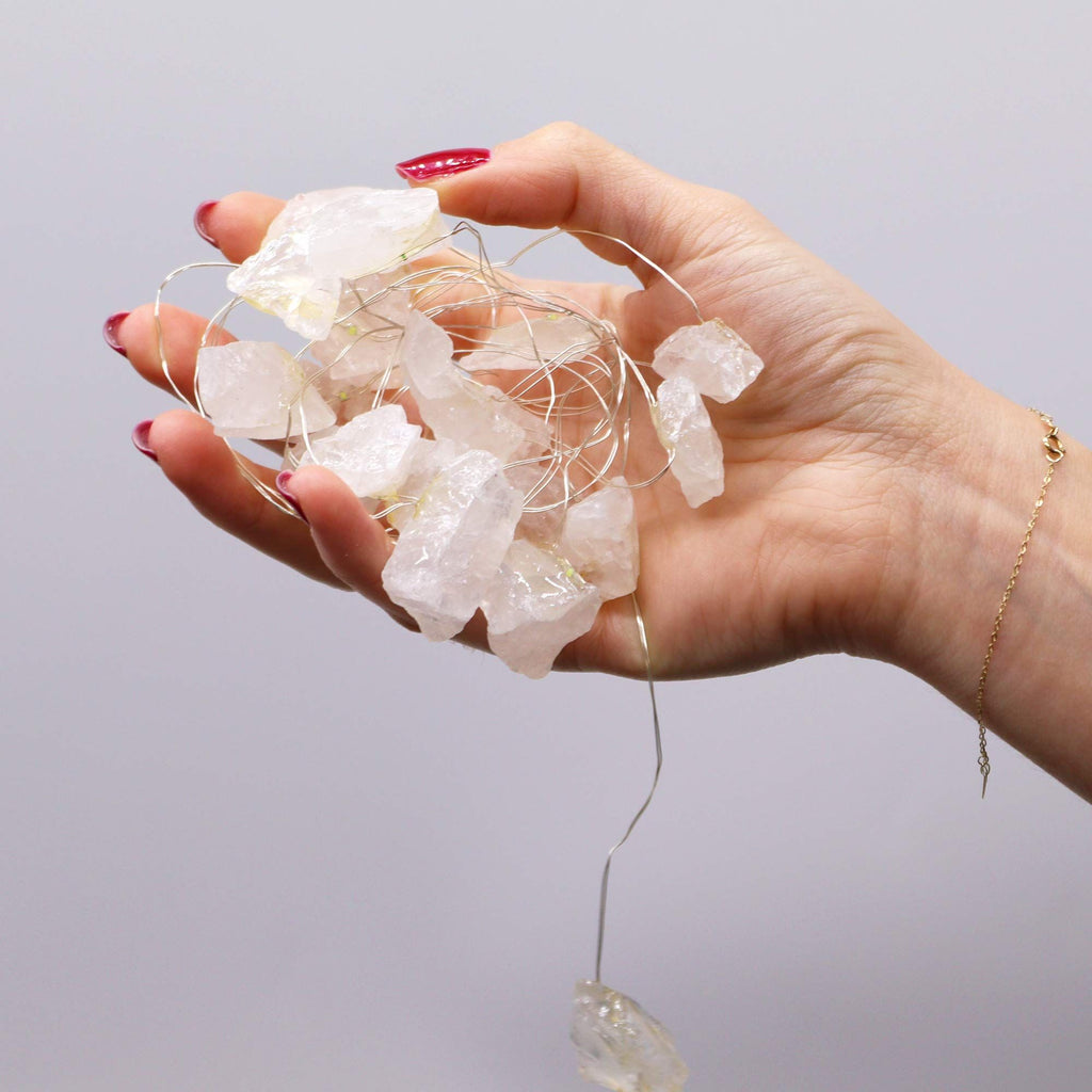 Guirlande Lumineuse Quartz Cristal | Ambiance Cocooning Zen