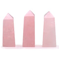 Obélisque en Quartz Rose | Décoration Apaisante & Douceur