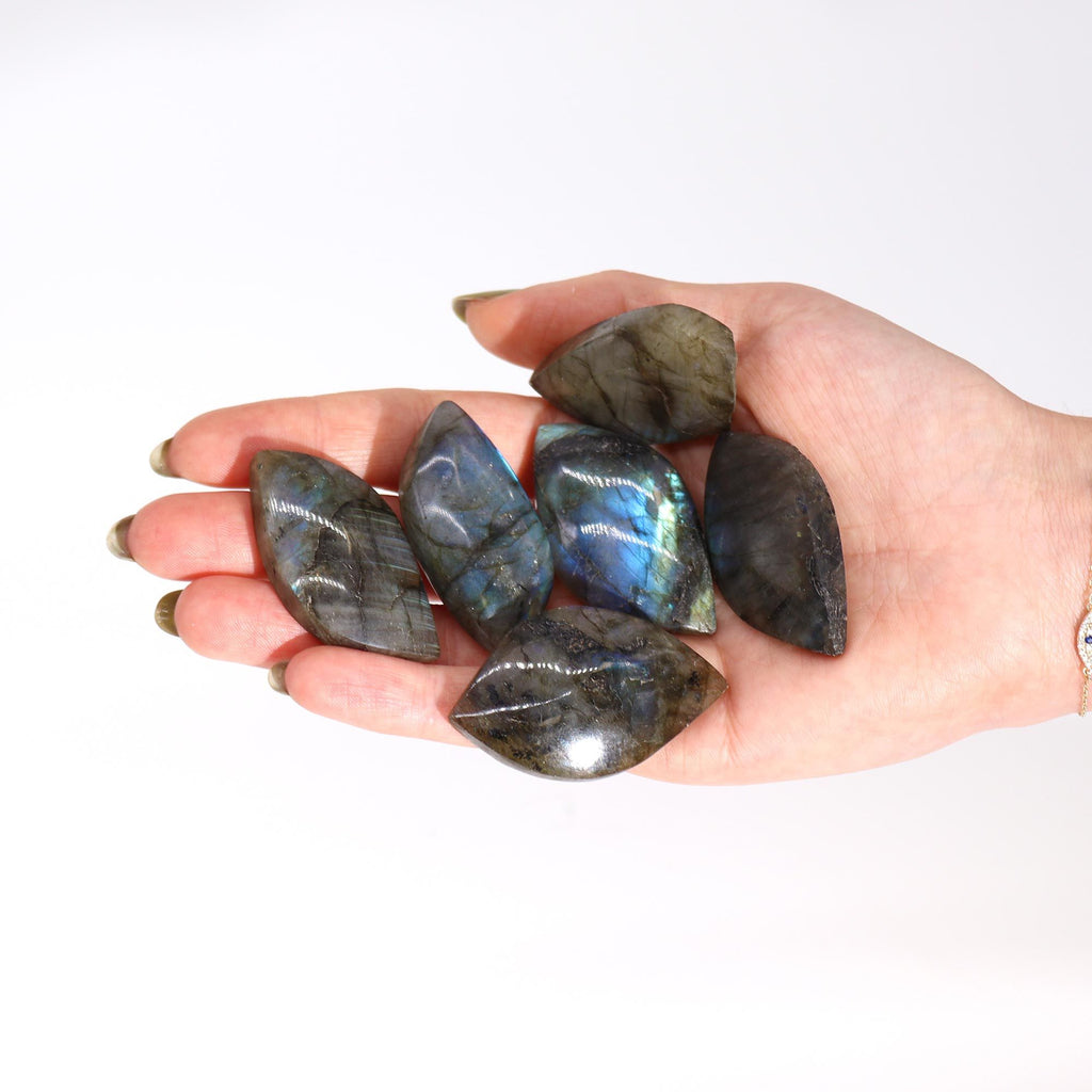 Pierre Labradorite Feuille Madagascar | Décoration Zen & Bien-être