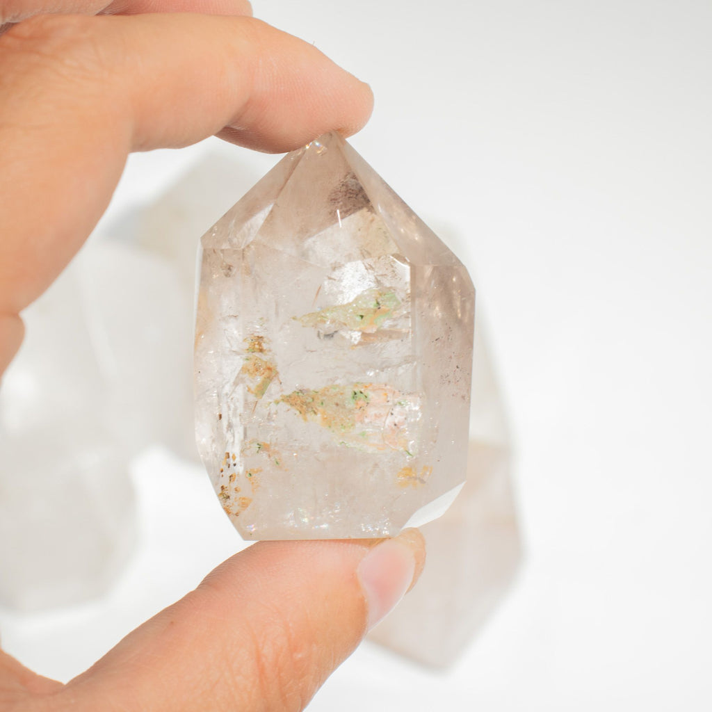 Pointes de Quartz Cristal Naturel | Lot de 7-8 Pierres Naturelles
