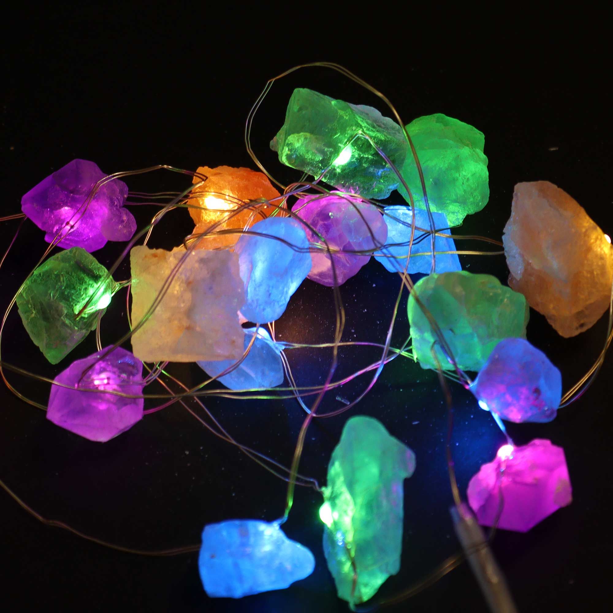 Guirlande Lumineuse Pierres Naturelles | Décoration Cocooning Zen
