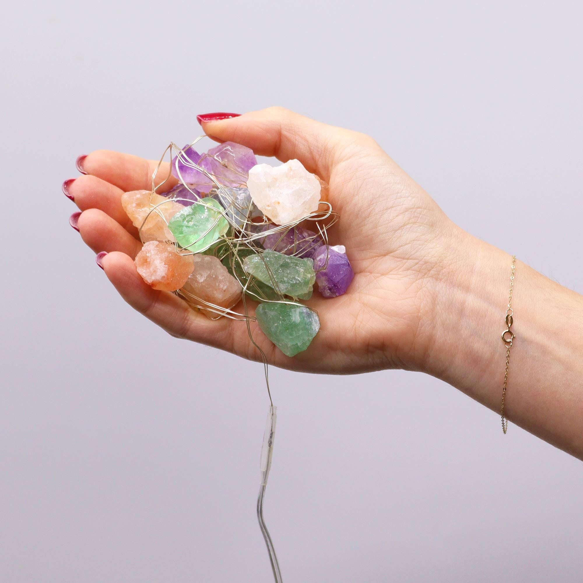 Guirlande Lumineuse Pierres Naturelles | Décoration Cocooning Zen