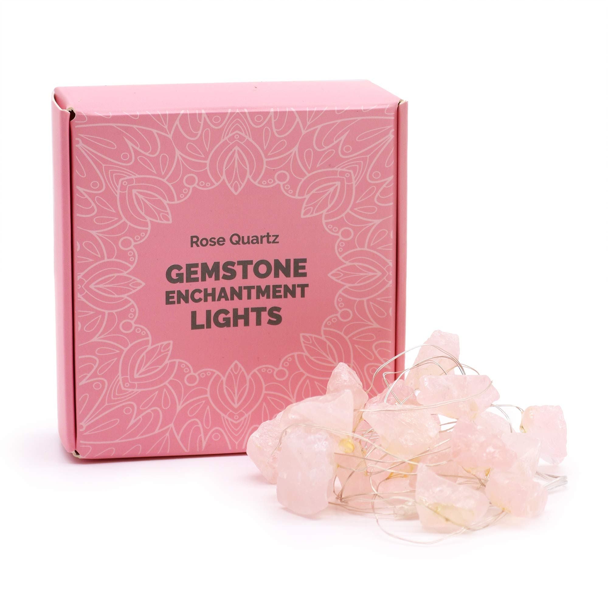 Guirlande Lumineuse Quartz Rose | Ambiance Cocooning & Douceur