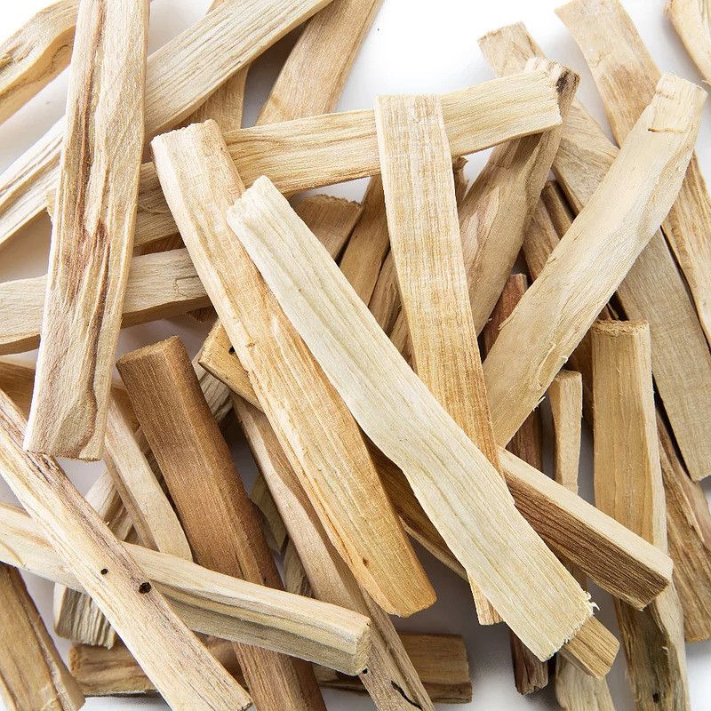 Varita de incienso | Palo Santo Natural - Madera Sagrada (100g - Aproximadamente 10/15 varitas)
