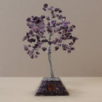 Arbre de Pierres Améthyste & Orgonite | Décoration Zen 160 Pierres
