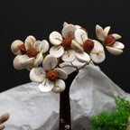 Arbre de Pierres Gomati Chakra & Rudraksha | Décoration Zen Équilibre