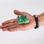 Quartz Aura Flamme Verte | Décoration Zen Naturelle & Cocooning