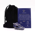 Tête de Dragon Sodalite sculptée | Décoration zen apaisante