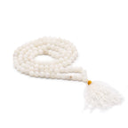 Mala 108 perles quartz blanc pompon blanc

Texte alternatif (template) :
Mala 108 perles en pierre naturelle quartz blanc avec pompon blanc, collier de meditation en perles rondes pose sur fond blanc, bijou spirituel pour yoga et relaxation