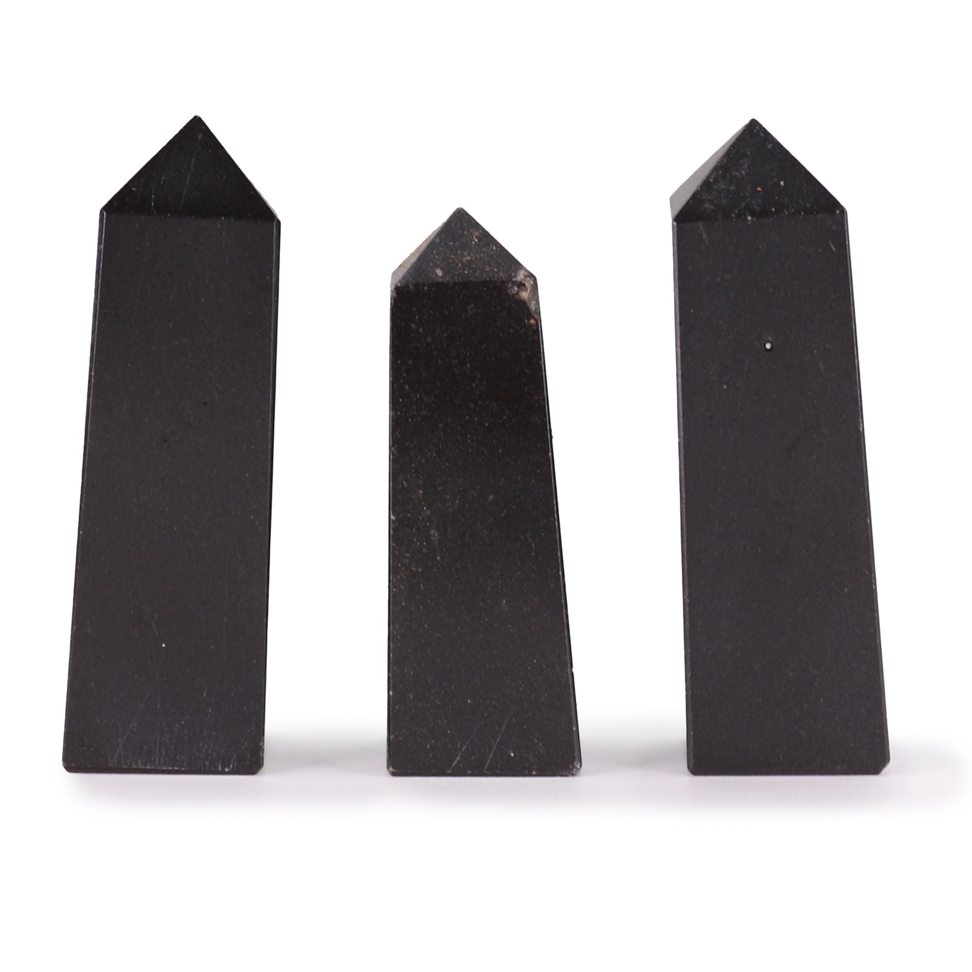Obélisque Tourmaline Noire Pierre Naturelle | Décoration Zen & Équilibre