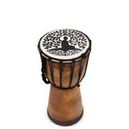 Djembé Artisanal Bois Suar & Peau de Chèvre | Ambiance Zen 25 cm