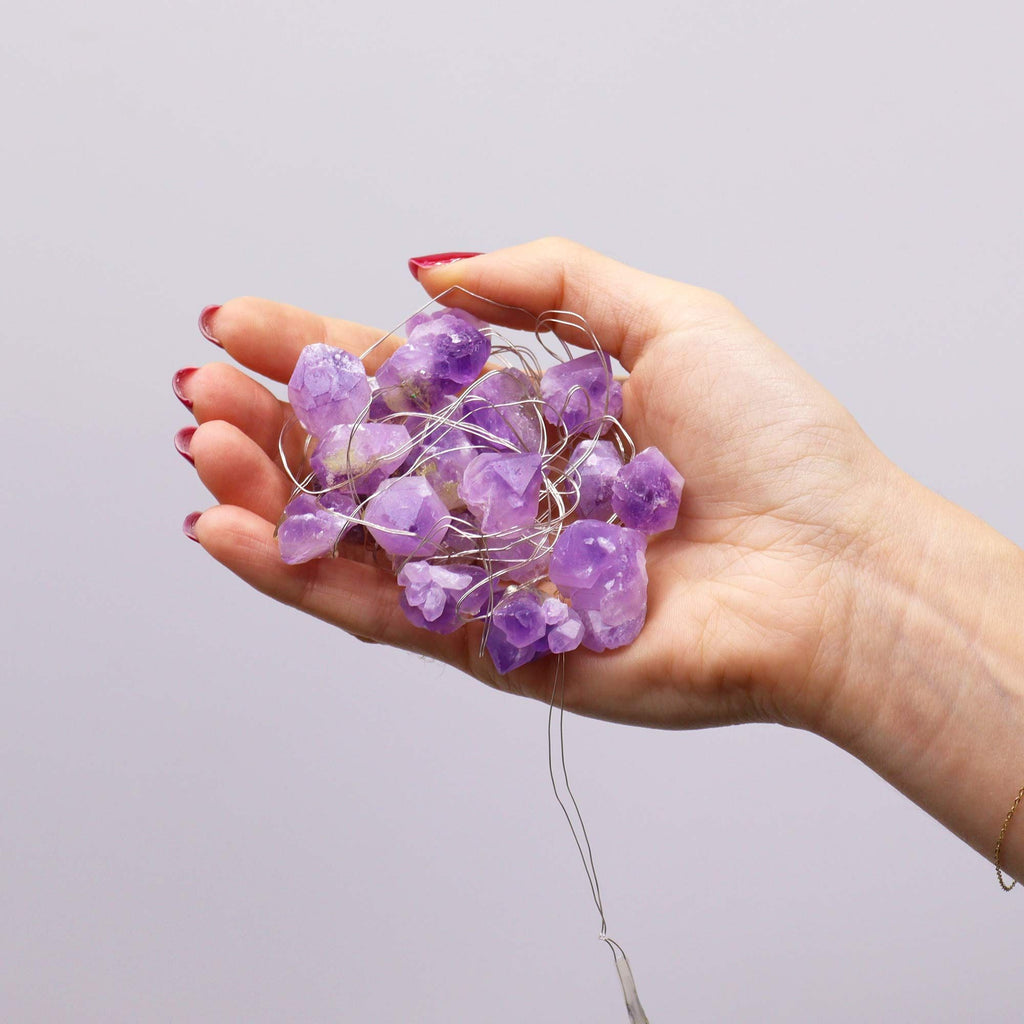 Guirlande Lumineuse Améthyste | Ambiance Zen & Cocooning