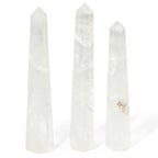 Obélisque Cristal de Roche Six Faces | Décoration Zen & Clarté