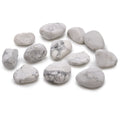 Pierres Roulées Howlite Blanche | Lot de 12 | Sérénité & Clarté
