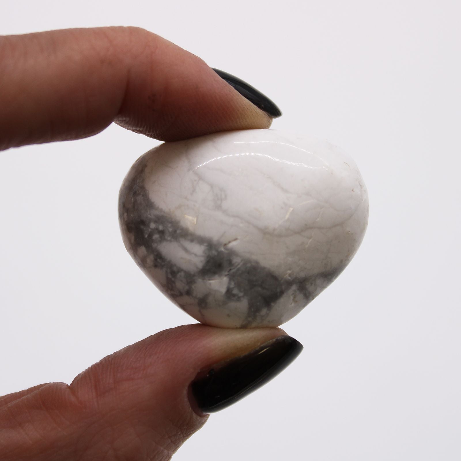 Pierres Roulées Howlite Blanche | Lot de 12 | Sérénité & Clarté