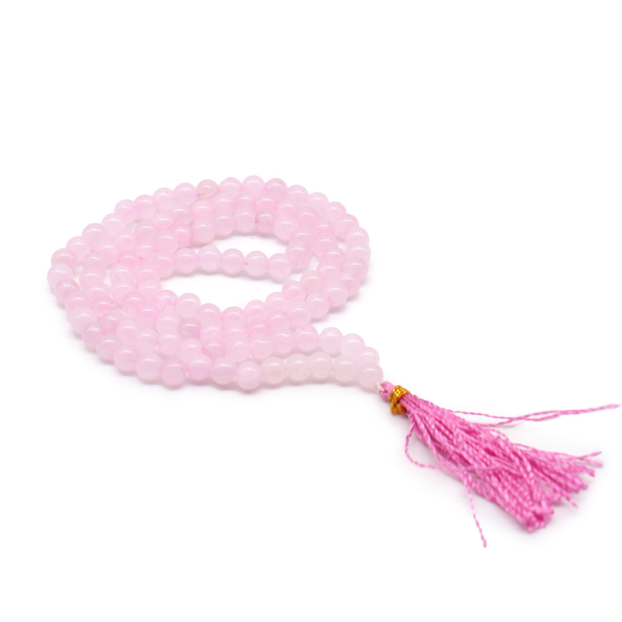 Mala 108 Perles Quartz Rose | Douceur & Harmonie Naturelle