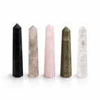 Obélisque Quartz Rose Six Faces | Décoration Zen & Douceur Naturelle