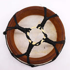 Tambour Mandala Artisanal | Décoration & Méditation Sonore 20 cm