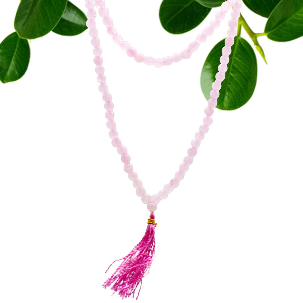 Mala 108 Perles Quartz Rose | Douceur & Harmonie Naturelle