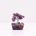 Arbre de Pierres Améthyste sur Socle Orgonite | Décoration Zen & Sérénité