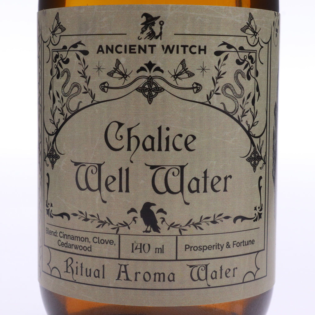 Eau arômatique rituelle | Abondance & Protection | Chalice Well Water