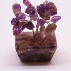 Arbre de Pierres Améthyste sur Socle Orgonite | Décoration Zen & Sérénité