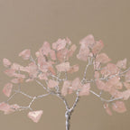 Arbre de Pierres Quartz Rose & Orgonite | Décoration Zen Apaisante